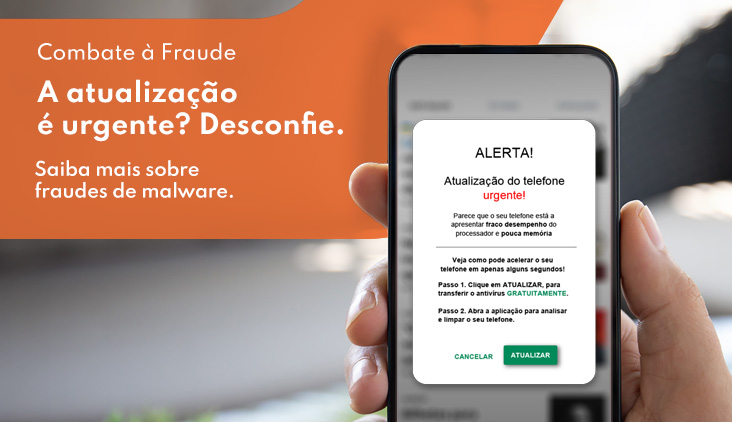 Alerta de segurança.